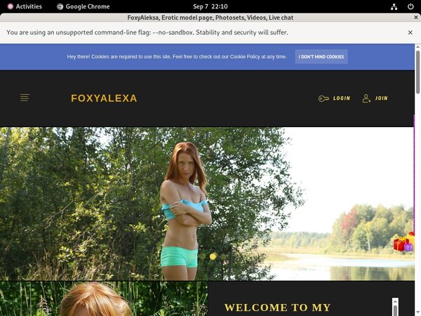 $1 FoxyAleksa Trial Membership $1 FoxyAleksa Trial Membership