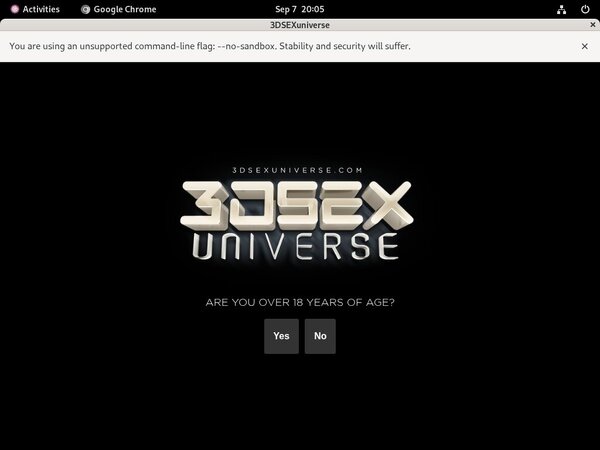 3dsexuniverse.com Discount Form