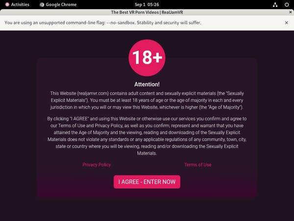 Account Real Jam VR Gratis