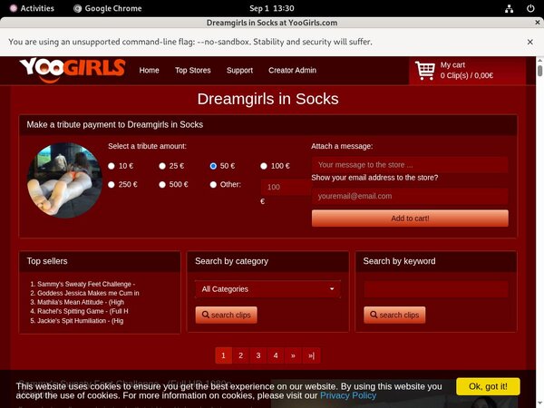 Account Yoogirls.com Gratis
