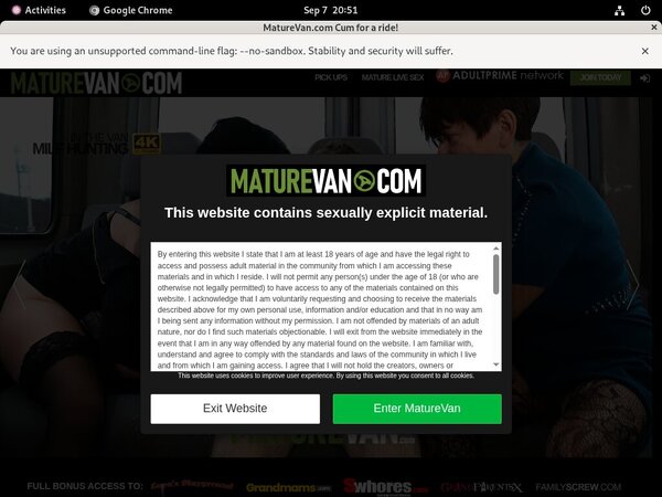 Accounts On Maturevan
