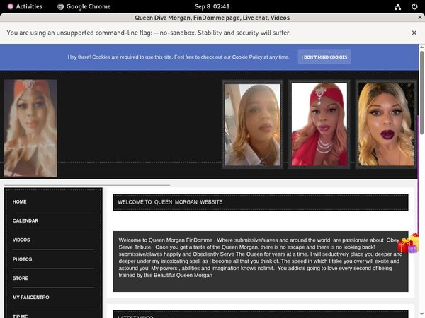 Accounts To Thequeenmorgan.net