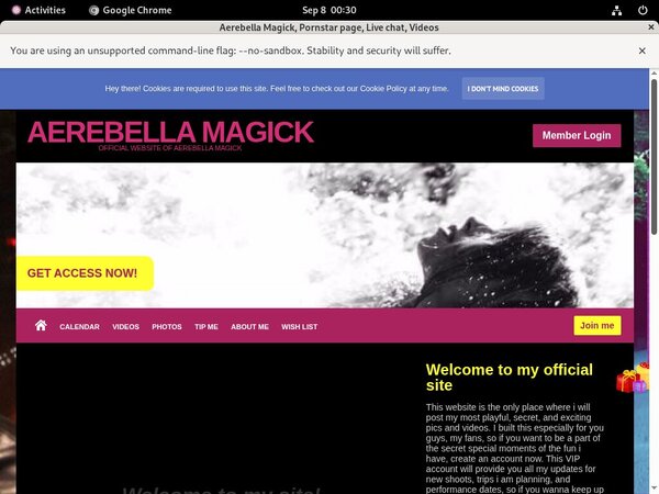 Aerebellamagick.modelcentro.com Members Password
