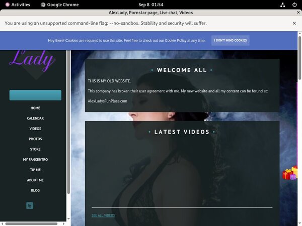 Alexlady.modelcentro.com Free Trials