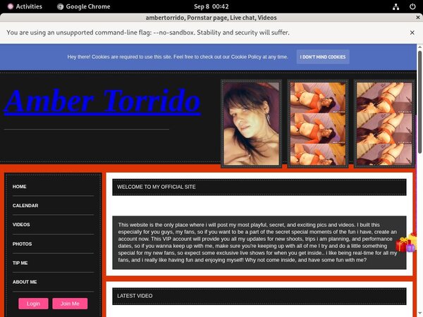 Ambertorrido Renew Password