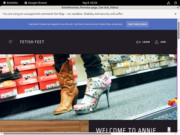 AnnieFootsies Secure Purchase