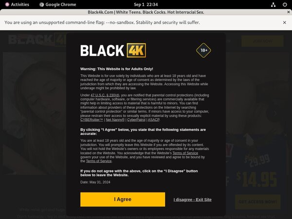 Black 4k Account Information