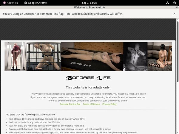 Bondage Life Discount Info