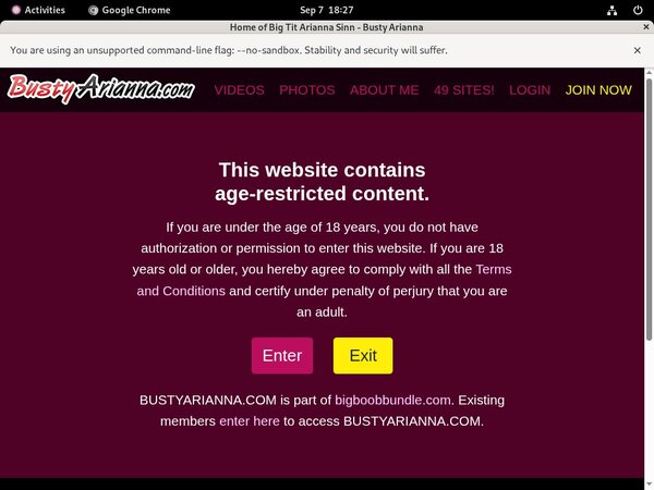 Bustyarianna.com New Accounts
