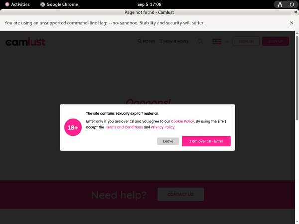 Camlust.com Trial Deal
