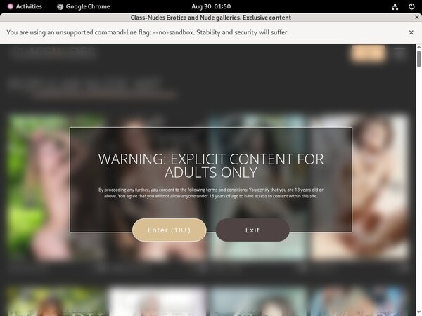 Class-nudes.com Membership Account