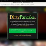 Dirty Pancake Site Passwords