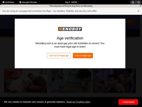 Discount Menoboy.com Account