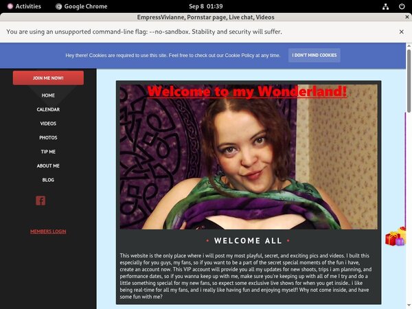 EmpressVivianne Account Information