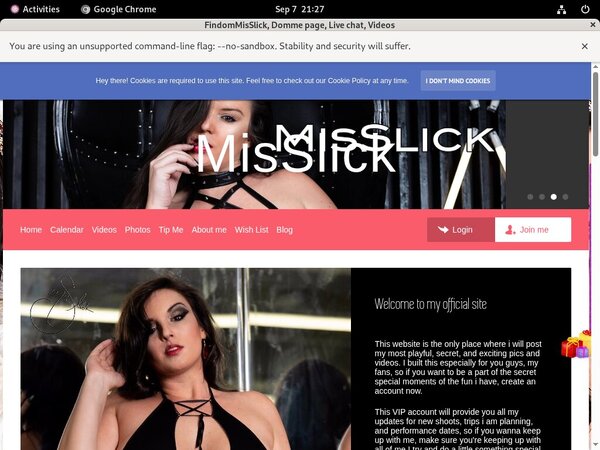 FindomMisSlick Filme
