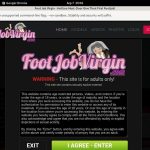 Foot Job Virgin 3 Day Trial