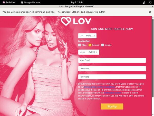 Free Access To Lov.net