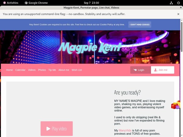 Free Account On Magpiekent.modelcentro.com