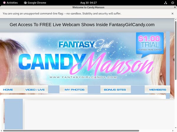 Free Accounts To Fantasy Girl Candy