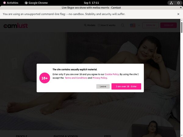 Free Camlust.com Passes