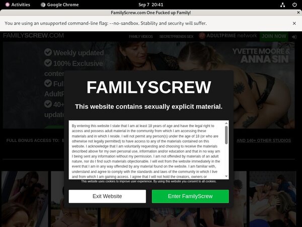 Free Familyscrew Trial Discount