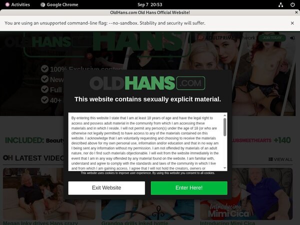 Free Old Hans Premium Accounts