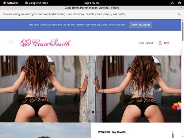 Free Trial CasieSmith Membership