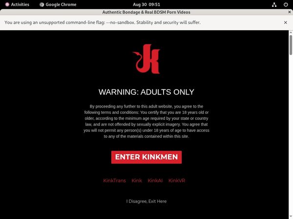 Get A Free Kinkmen.com Account
