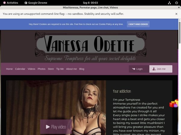 Get MissVanessa Free Trial