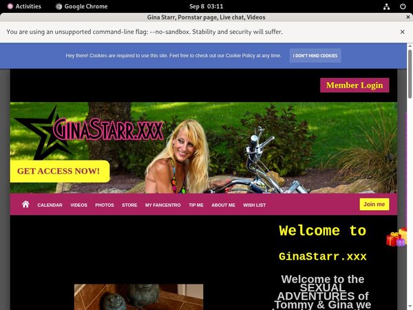 Gina Starr Logins 2018 Gina Starr Logins 2018