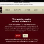 Granny Loves BBC With Online Check