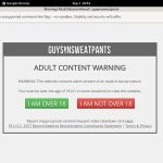 Guysinsweatpants Net