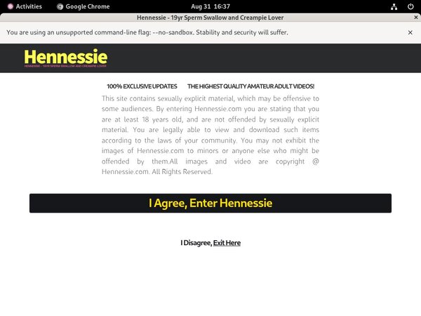 Hennessie Join With SMS