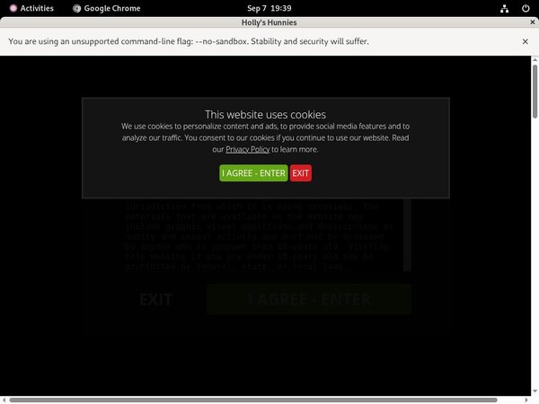 Hollyshunnies Without Paying