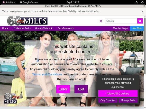 How To Join MILFs Plus 60 For Free