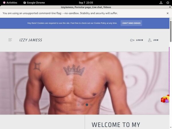 Izzyjamess.modelcentro.com Discount Linkcode