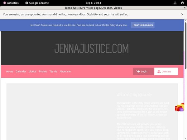 Jennajustice.modelcentro.com Paypal Sign Up