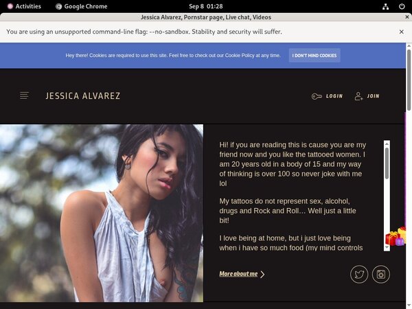 Jessica Alvarez Login Generator