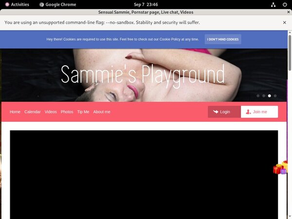 Join Sensual Sammie Paypal
