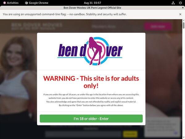 Joining Ben Dover Movies