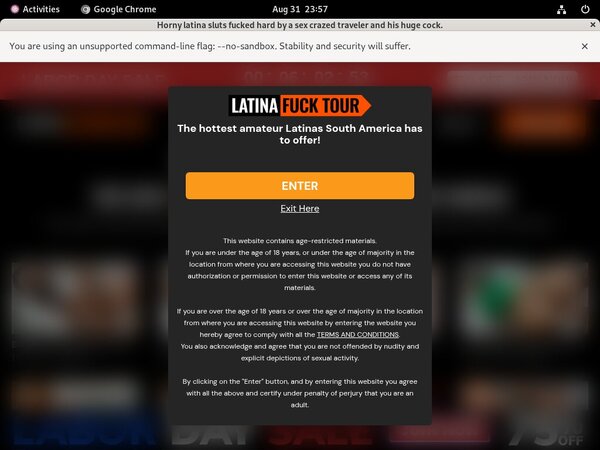 Latinafucktour.com Using Paypal