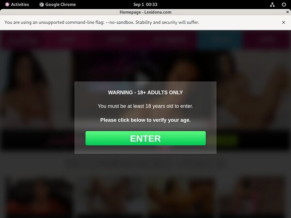 Lexi Dona Password Info