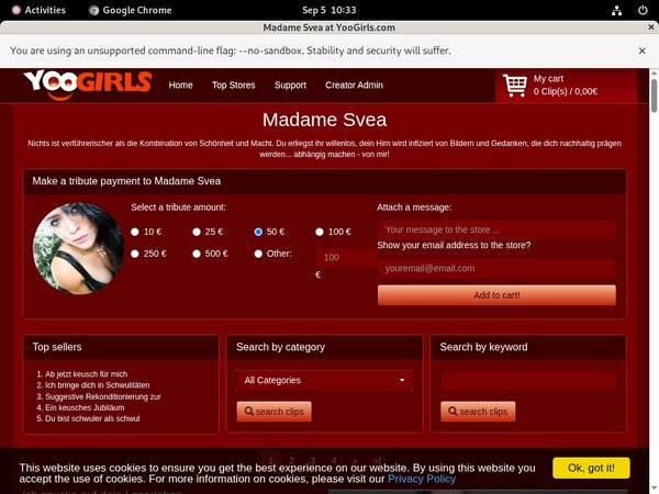 Madame Svea Subscribe