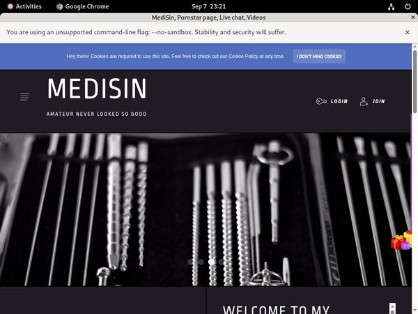 MediSin Accounts Passwords
