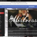MistressOnline Trail Membership