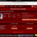Moneyprincess Isabell Signup Page