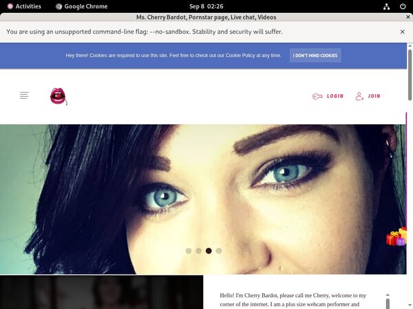 Ms. Cherry Bardot Trial Login