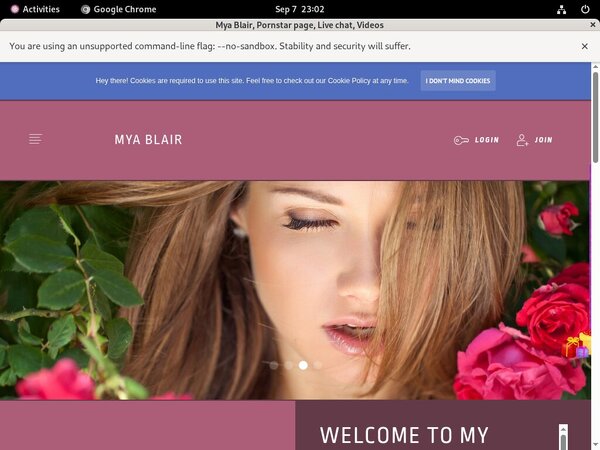 MyaBlair With IDeal MyaBlair With IDeal