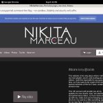 Nikitamarceau.modelcentro.com Premium Account Free