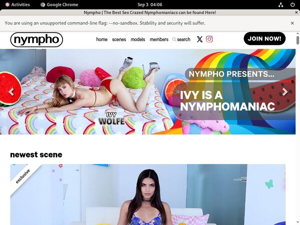 Nympho.com Discount Deals